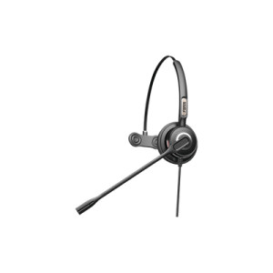 diadema monoaural con tecnología antishock para teléfonos ip fanvil y polycom con micrófono de cancelación de ruido, larga durabilidad