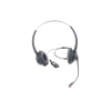 diadema binaudal (duo) con tecnología antishock para teléfonos ip fanvil y polycom con micrófono de cancelación de ruido, larga durabilidad