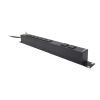 multicontacto horizontal (pdu) de 8 contactos (nema 5 15r) rack 19" 1ur. voltaje entrada/salida: 120vca/15a