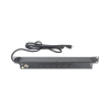 multicontacto horizontal (pdu) de 6 contactos (nema 5 15r) rack 19" 1ur. voltaje entrada/salida: 120vca/15a