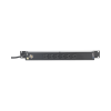 multicontacto horizontal (pdu) de 6 contactos (nema 5 15r) rack 19" 1ur. voltaje entrada/salida: 120vca/15a