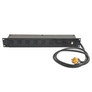 tomacorriente multiple horizontal para rack 19".