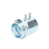 conector de 1 1/2" (38 mm) para pared delgada con tornillo.