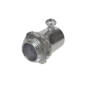 conector de 2" (50.8 mm) para pared delgada con tornillo.