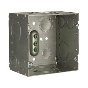caja cuadrada 4 11/16" x 4 11/16"/ profundidad de 3 1/4"/ 2 entradas 1", 1 1/4", 1 1/2", 2", 2 entradas 1" 1 1/4", 2 entradas 3/4 " 1", 4 entradas 1/2" 3/4", 2 entradas 1/2".