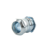 conector recto compresión de acero galvanizado para pared delgada de 3/4" .