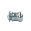 conector recto compresión de acero galvanizado para pared delgada de 3/4" .