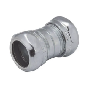 cople compresión de acero galvanizado para pared delgada de 1 1/2".