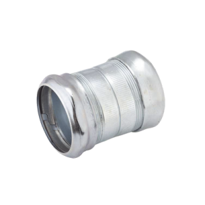 cople compresión de acero galvanizado para pared delgada de 2".