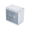 caja multigang de 2 gangs/ profundidad de 2 1/2"/ 12 entradas de 1/2" 3/4".