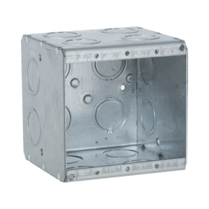 caja multigang de 2 gangs/ profundidad de 3 1/2"/ 16 entradas de 1/2" 3/4".