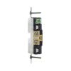 contacto dúplex 20 a, 125 v, 2 polos, 3 hilos, cableado posterior y lateral, color blanco (nema 5 20r).