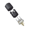 clavija negra 15 a 125 v ca 2 polos 3 hilos (nema 5 15p).