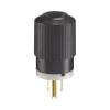 clavija negra 15 a 125 v ca 2 polos 3 hilos (nema 5 15p).