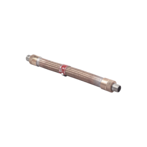 cople flexible con trenzado de bronce de 1/2" x 15".