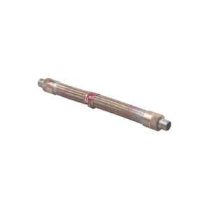 cople flexible trenzado de bronce de 1/2" x 24".
