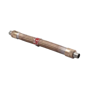cople flexible con trenzado de bronce de 3/4" x 21".
