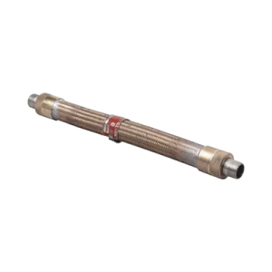 cople flexible con trenzado de bronce de 1" x 24".