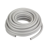 manguera hermética tipo polytuff no metálica gris de 3/4", 100 pies. uso comercial/industrial.