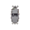contacto de auto verificación gfci de 15 a 125 v 2 polos/ resistente a manipulaciones y intemperie / color rojo / nema 5 15r / grado industrial.