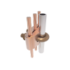 conector mecánico para 3 cables para calibre 2/0 awg 250 kcmil a tubería de 3/8" o varilla 5/8" 3/4".