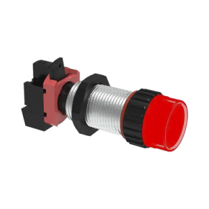 luz piloto roja con portalámparas 24 v ac/cd / longitud 40 mm / 3/4 npsm.