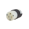 conector entrada recta/ 15a 125v/ 2 polos 3 hilos/ nema 5 15r/ grado industrial comercial.