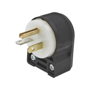 clavija en ángulo/ 20 a 125 v ca/ 2 polos 3 hilos/ nema 5 20 p/grado comercial industrial.