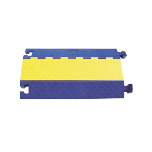 gestión de cableado kellems / truk trak de 3 canales / color azul y amarillo.