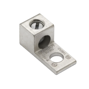 terminal universal de aluminio/ 1 orificio para calibre 14 6 awg / perno de 1/4" / al cu estañado.