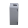 caja impermeable de 1 gang / profundidad de 2"/ cuenta con 3 salidas roscadas para tubería de 1/2" ó 3/4"/ color gris.