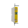interruptor residencial 15 a 120 277 v, con 2 bases unipolares, cableado lateral, color blanco.