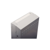 gabinete comercial rebox 32.2" x 24.2 "x 10" / profundidad 10"/ preconfigurado /color gris claro.
