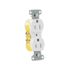 contacto duplex 15a 125v/ 2 polos 3 hilos/ nema 5 15r/ color blanco.