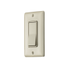 interruptor unipolar residencial 15 a 120 277 v / cableado lateral y trasero / color marfil.