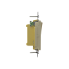 interruptor unipolar residencial 15 a 120 277 v / cableado lateral y trasero / color marfil.