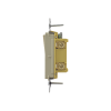 interruptor unipolar residencial 15 a 120 277 v / cableado lateral y trasero / color marfil.