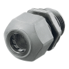 conector de cable, estilo europeo para conductores de 0.59" a 1 ", 1", gris.