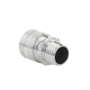 conector de cable, de aluminio macho recto, .50 .63 ", 1/2".