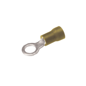 zapata terminal de ojillo para tornillo 5/16 in (8 mm)/ calibre 12 10 awg / con aislamiento de vinilo.