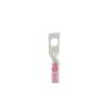 zapata terminal de compresión burndy para tornillo de 1/4" y calibre 8 awg / barril largo.