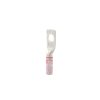 zapata terminal de compresión burndy para tornillo de 1/4" y calibre 8 awg / barril largo.