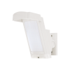 detector de movimiento pir antimascara / 100% exterior / inalambrico (alimentación) / hasta 12 metros a 85°; de cobertura/ instalación a 3 metros / compatible con cualquier panel de alarma