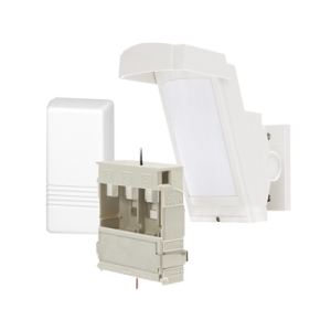 detector de movimiento pir antimascara / 100% exterior / inalámbrico / hasta 12 metros a 85°; de cobertura/ instalación a 3 metros / incluye transmisor 5816 para paneles honeywell