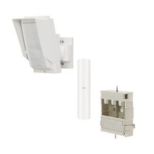 detector de movimiento pir antimascara tipo cortina / 100% exterior / inalámbrico / hasta 24 metros / incluye transmisor ds pdmc eg2 wb(b) para paneles axpro