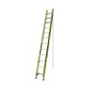 escalera de extensión de aluminio + fibra de vidrio hasta 7.31 m. !la más liviana del mundo! (no. parte: 18724)