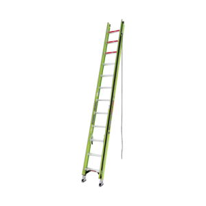 escalera de extensión de aluminio + fibra de vidrio hasta 7.31 m. !la más liviana del mundo! (no. parte: 18724)