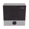 mini video intercomunicador para hotelería y hospitales, con diseño elegante, poe, cámara 1mpx, 1 botón, 1 relevador integrado de salida y entrada.