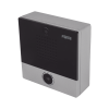 mini video intercomunicador para hotelería y hospitales, con diseño elegante, poe, cámara 1mpx, 1 botón, 1 relevador integrado de salida y entrada.