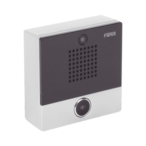 mini video intercomunicador para hotelería y hospitales, con diseño elegante, poe, cámara 1mpx, 1 botón, 1 relevador integrado de salida y entrada.